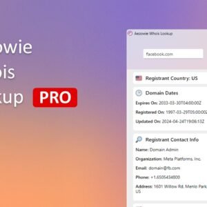 Aezowie Whois Lookup (AWS) Pro